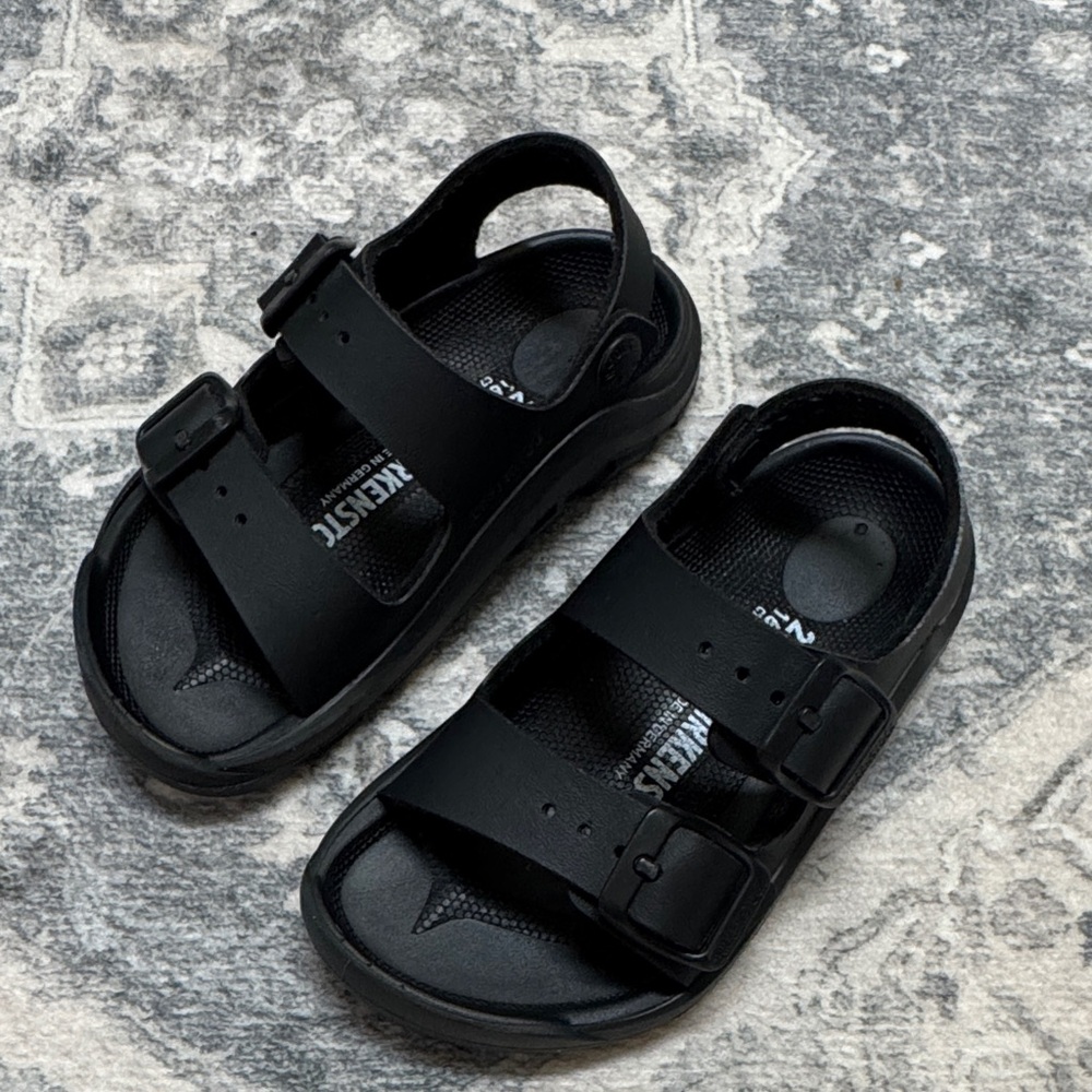 Birkenstock Kids Black Sandals - Mogami Kids